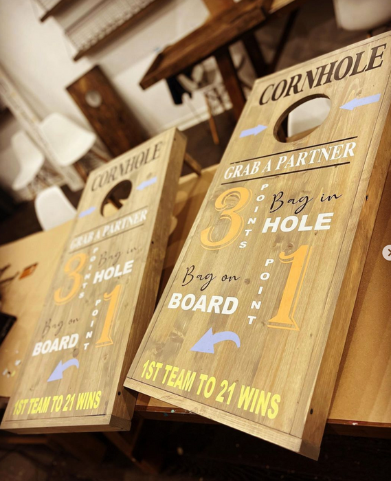 Custom Corn hole Game