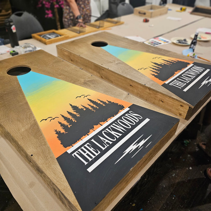 Custom Corn hole Game