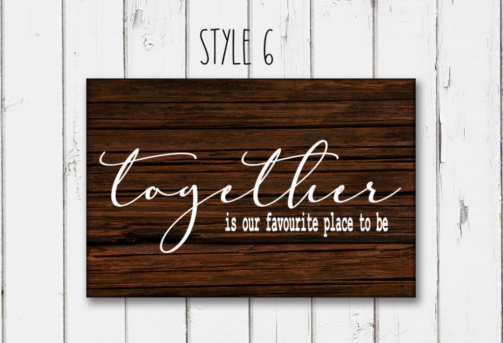 11x18 inch custom sign - Paint Kit to Go