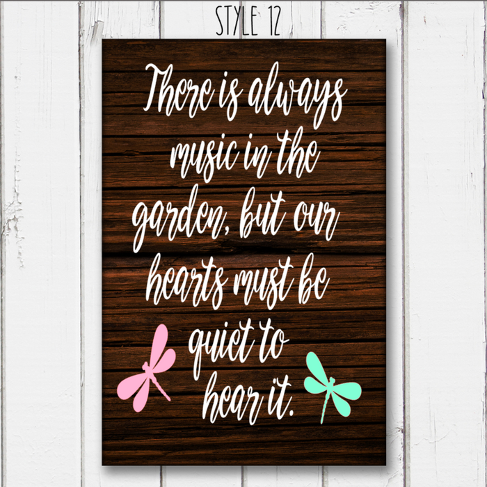 11x18 inch custom sign - Paint Kit to Go