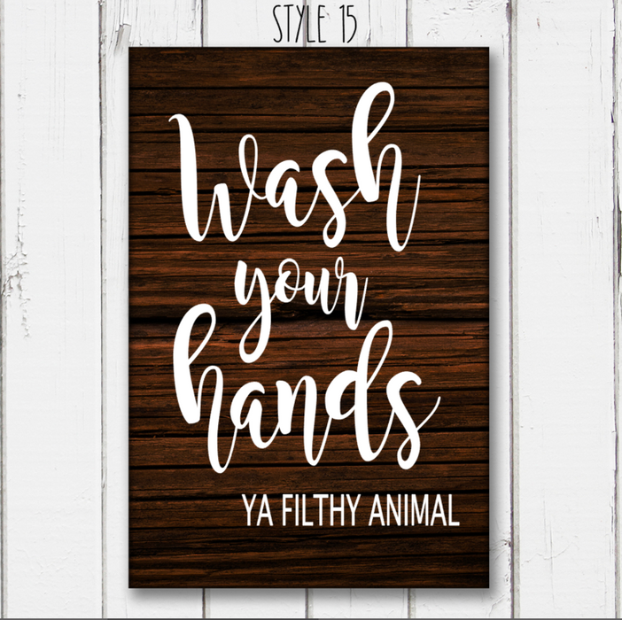11x18 inch custom sign - Paint Kit to Go
