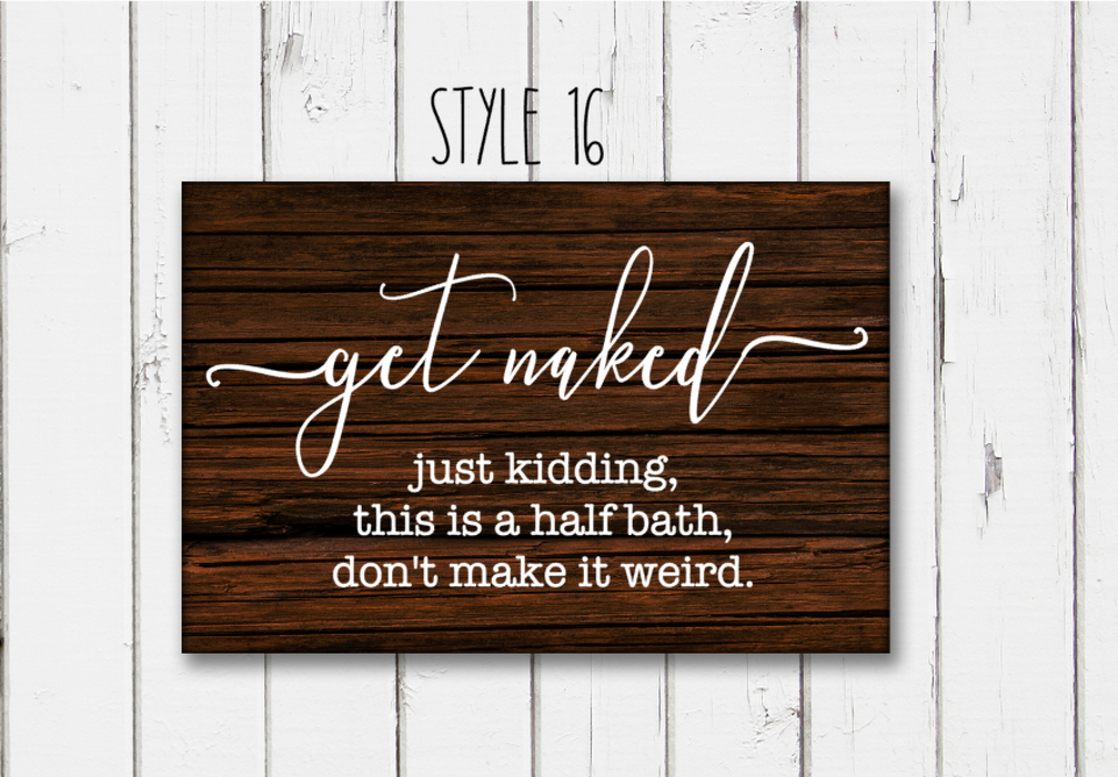 11x18 inch custom sign - Paint Kit to Go