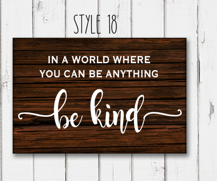 11x18 inch custom sign - Paint Kit to Go