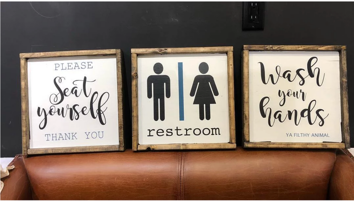 Mini Farmhouse Framed Signs