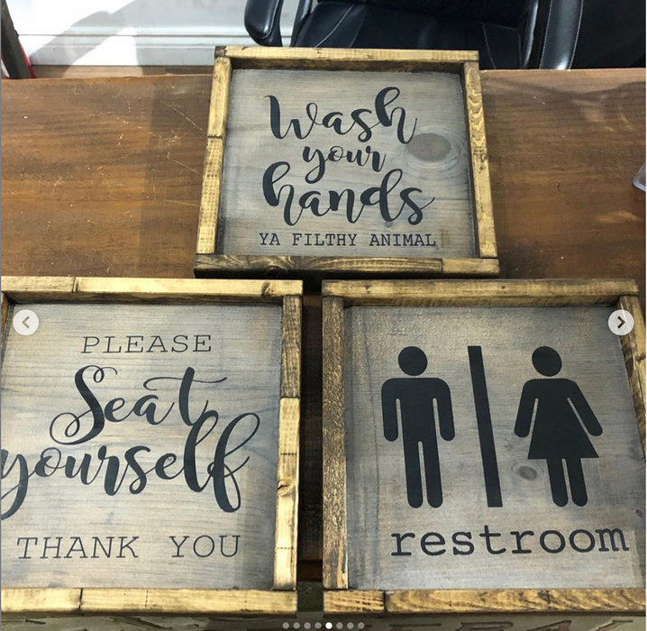 Mini Farmhouse Framed Signs