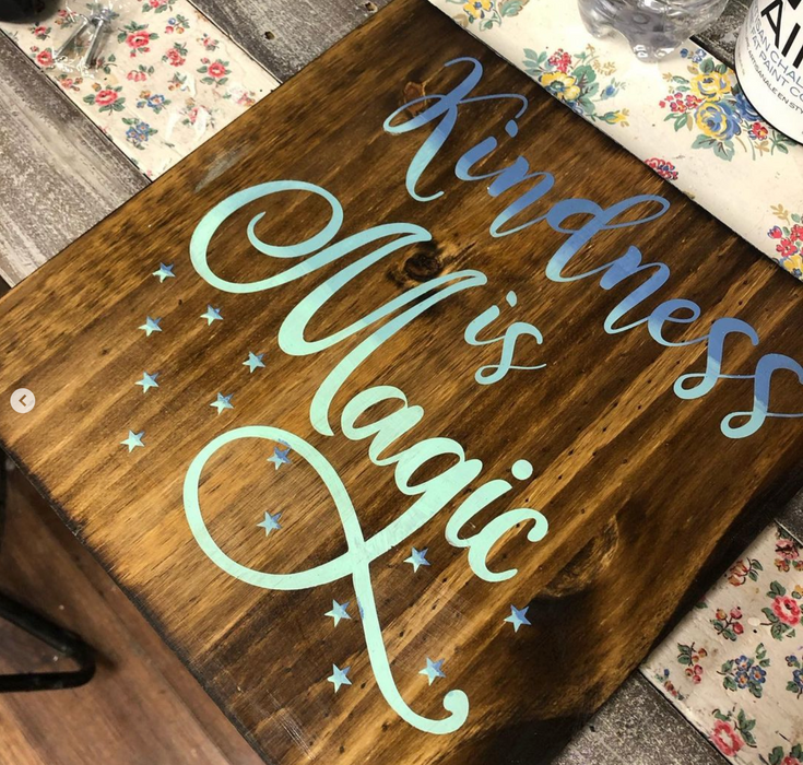Children’s Party Project - 11x11 inch custom sign