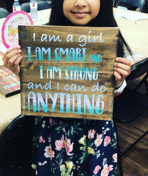 Children’s Party Project - 11x11 inch custom sign