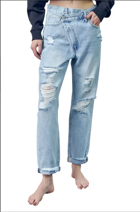 SALE - Crossover Boyfriend Jeans - WAS $79.99 NOW $48