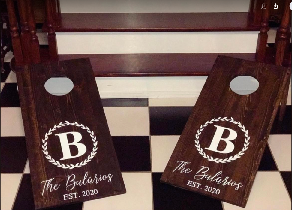 Custom Corn hole Game