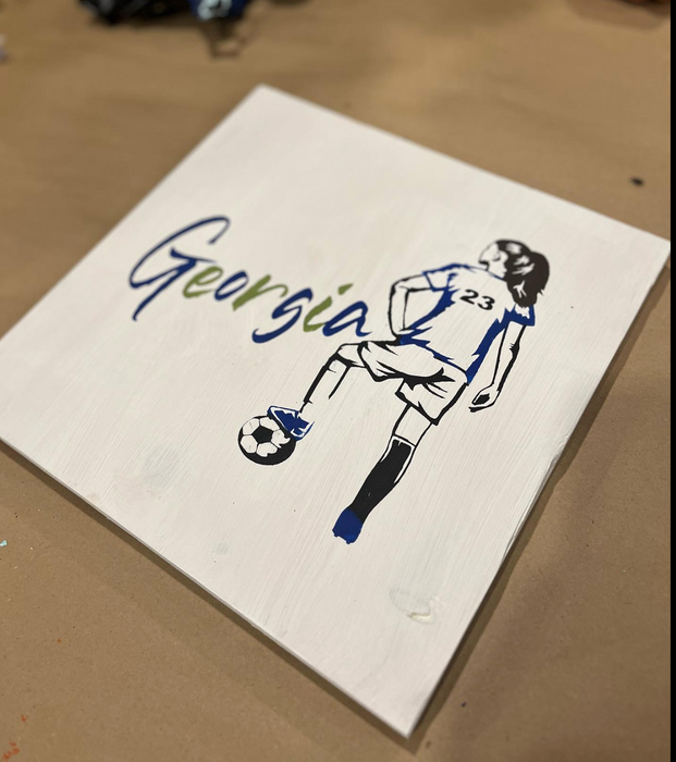 Children’s Party Project - 11x11 inch custom sign