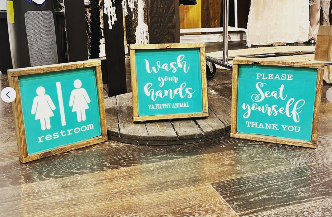 Mini Farmhouse Framed Signs