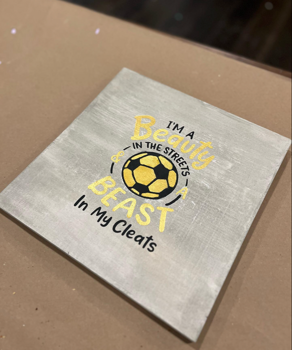 Children’s Party Project - 11x11 inch custom sign