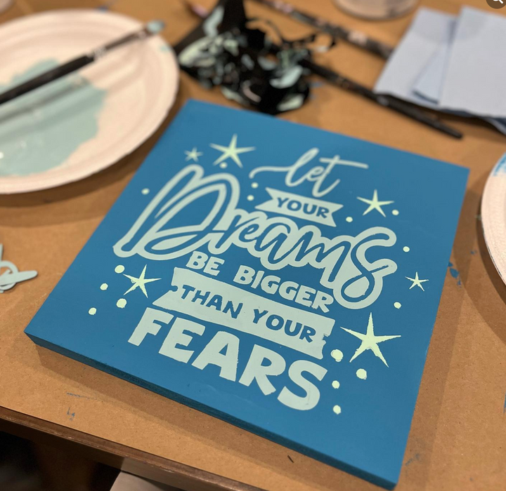 Children’s Party Project - 11x11 inch custom sign