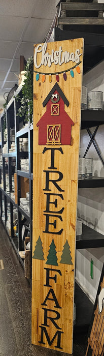 Christmas Tree Farm 5ft Porch Sign