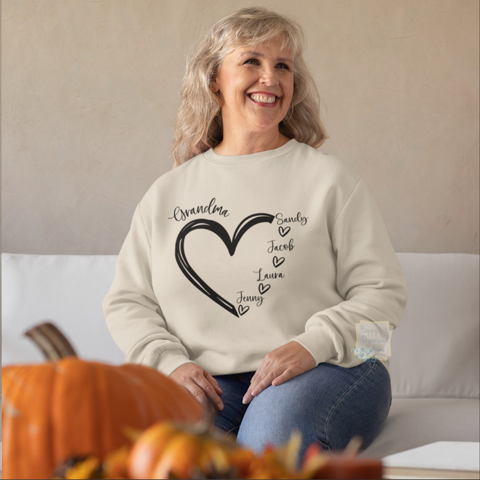 Mother's Day Grandma's Sweatshirt - Customize your way