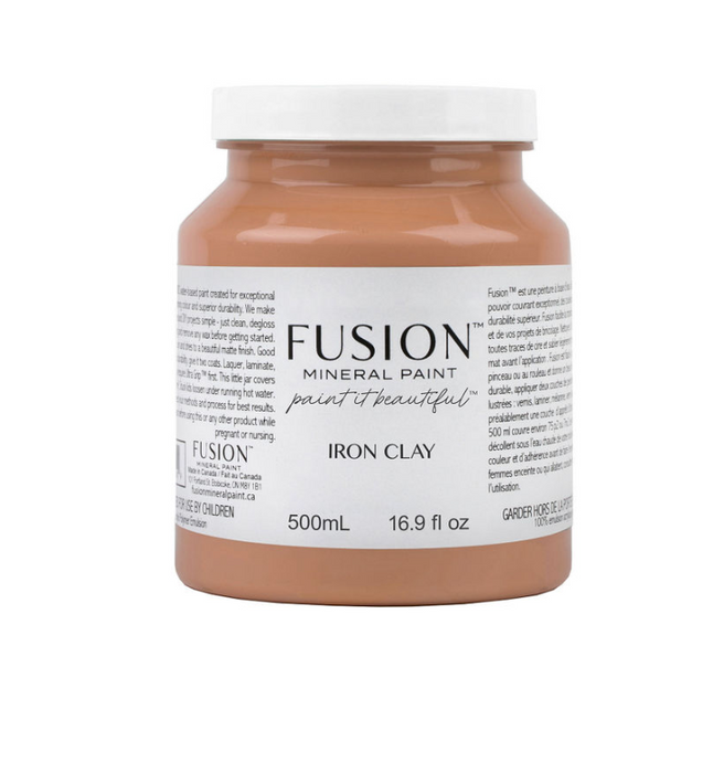 **NEW COLOUR** IRON CLAY - FUSION MINERAL PAINT