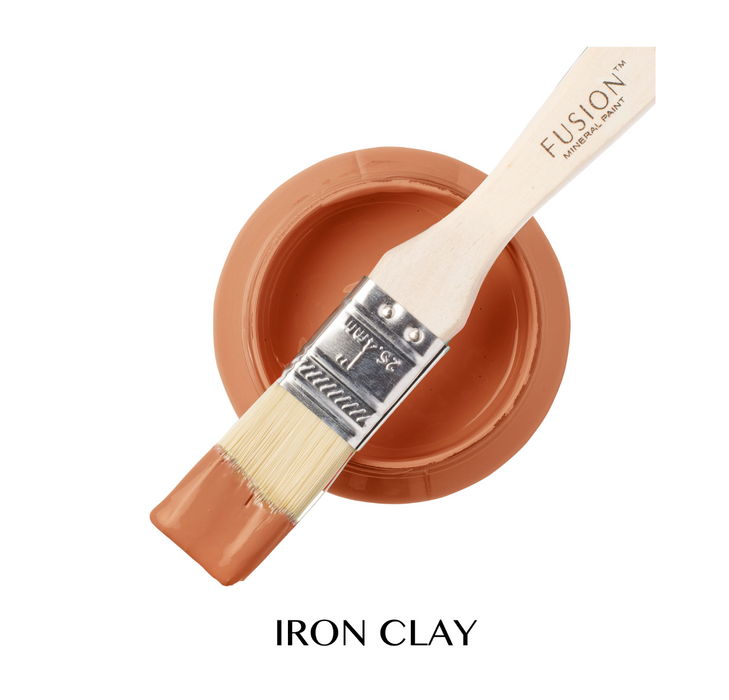 **NEW COLOUR** IRON CLAY - FUSION MINERAL PAINT