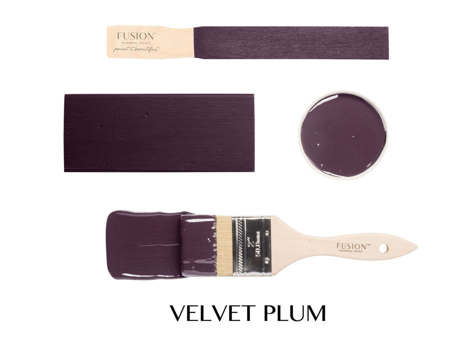 **NEW COLOUR** VELVET PLUM - FUSION MINERAL PAINT