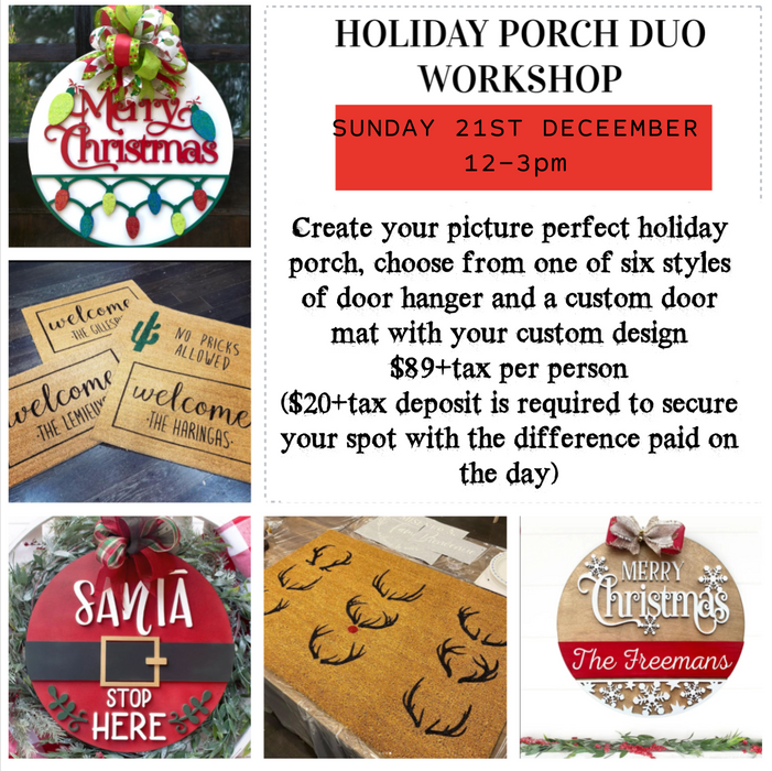 CRAFTY CHRISTMAS!! MAKE WHAT YOU WANT WORKSHOP - SUNDAY 21ST DEC 12-3PM