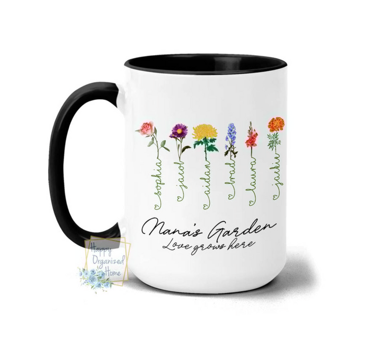 Mother's Day Mug - Nana's Garden Mug