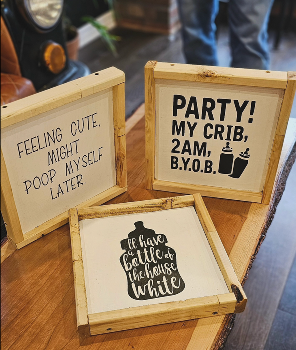 Mini Farmhouse Framed Signs