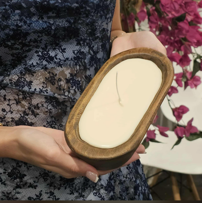 Dough Bowl Candle Pouring Workshop - Friday 17th October - 7pm-9pm