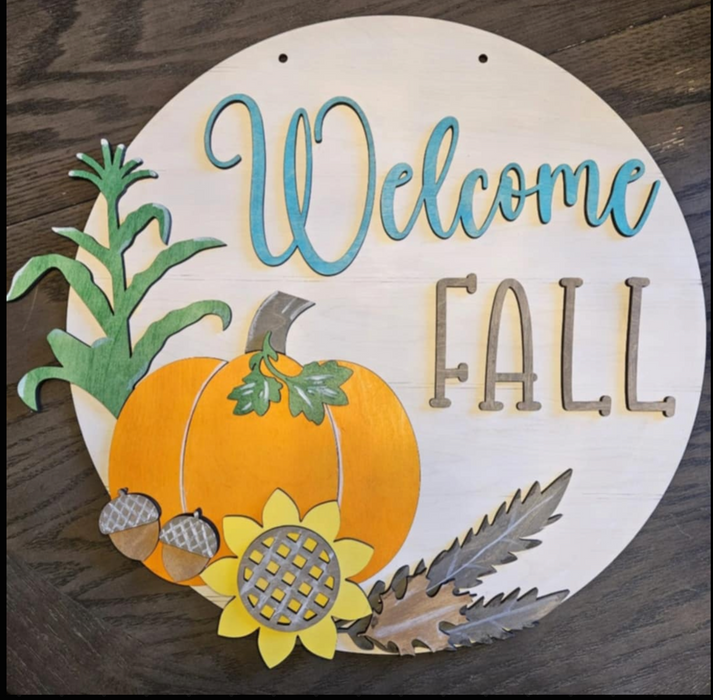 LAST CHANCE! FALL PORCH SIGN WORKSHOP - FRI 10TH OCT 6-9PM