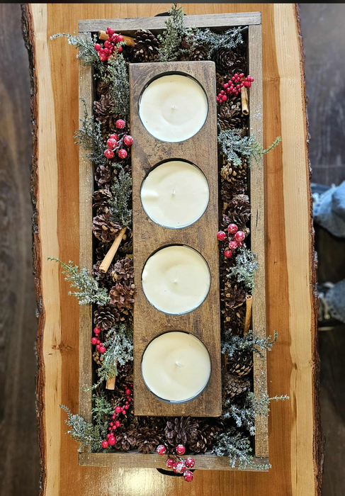 Festive Centrepiece Tray & Candle Pouring Workshop - Sunday 23rd November 12 noon - 3pm