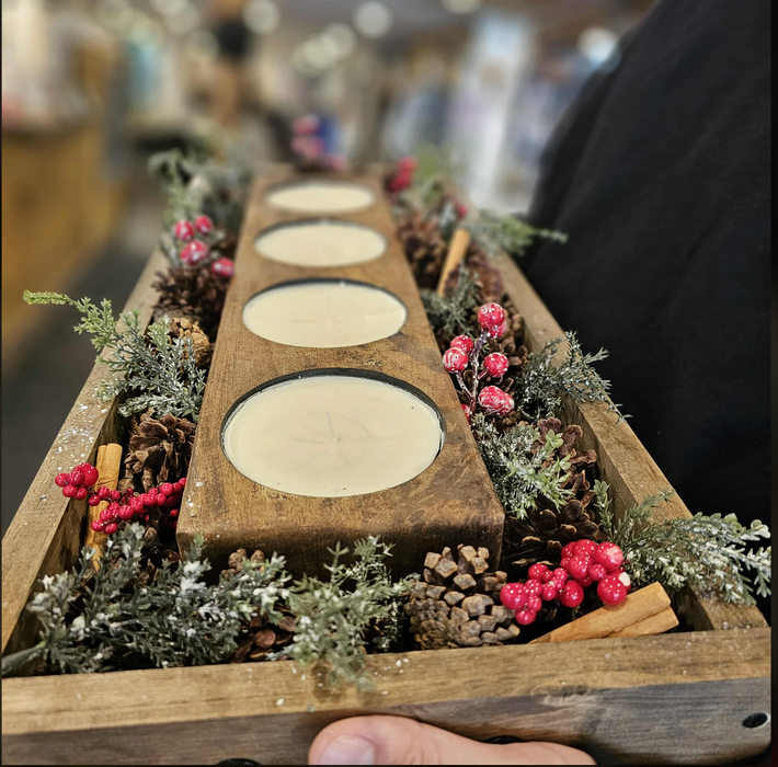 Festive Centrepiece Tray & Candle Pouring Workshop - Sunday 23rd November 12 noon - 3pm