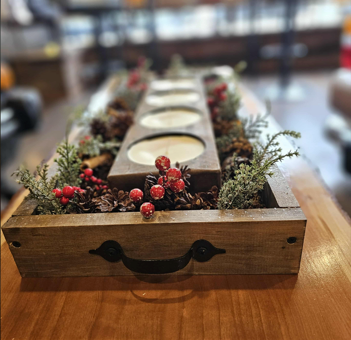 Festive Centrepiece Tray & Candle Pouring Workshop - Sunday 23rd November 12 noon - 3pm
