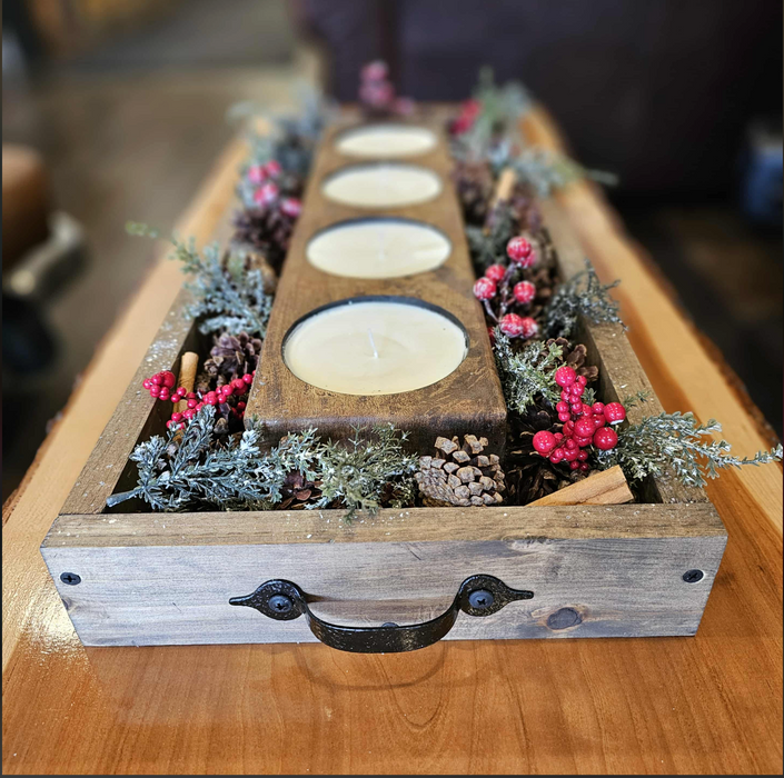 Festive Centrepiece Tray & Candle Pouring Workshop - Sunday 23rd November 12 noon - 3pm