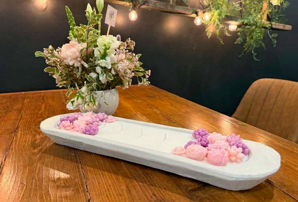 Floral Dough Bowl Candle & Mimosas Mothers Day Workshop - Sunday 10th May 2.30pm - 4pm