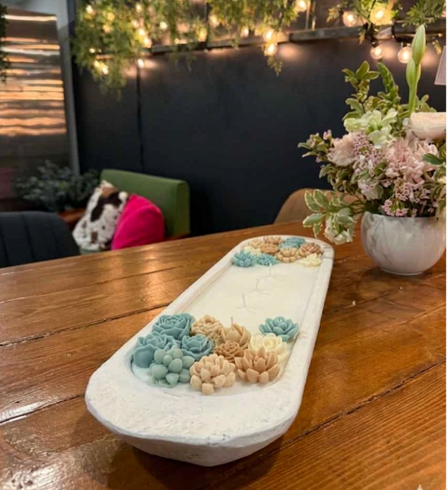 Floral Dough Bowl Candle & Mimosas Mothers Day Workshop - Sunday 10th May 2.30pm - 4pm