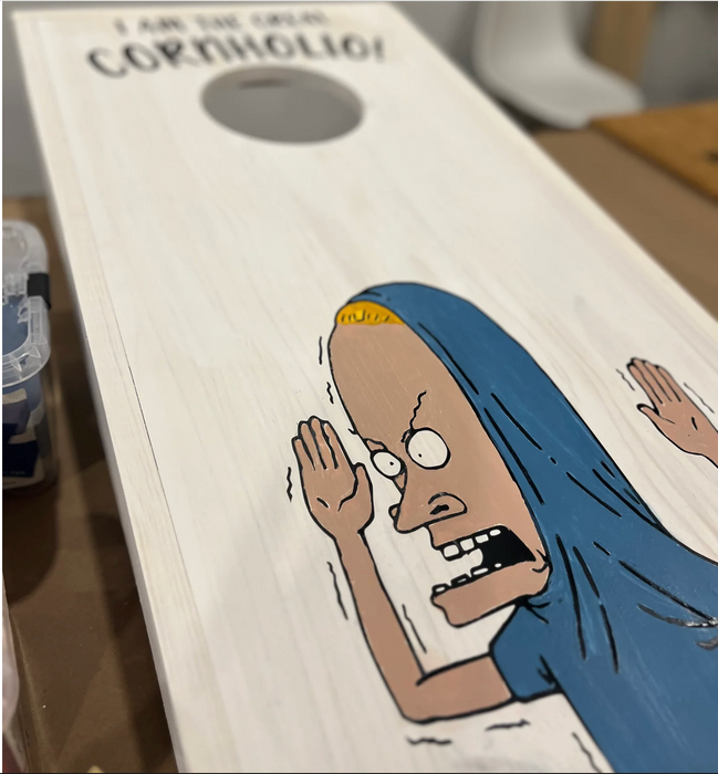 FATHER'S DAY SPECIAL !CUSTOM CORN HOLE SET WORKSHOP - SUNDAY 21ST JUNE 1-4PM