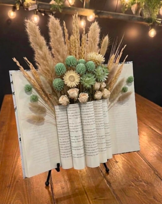 Dried Flower Book Display Workshop - Sunday Aug 16th 12 noon-2pm