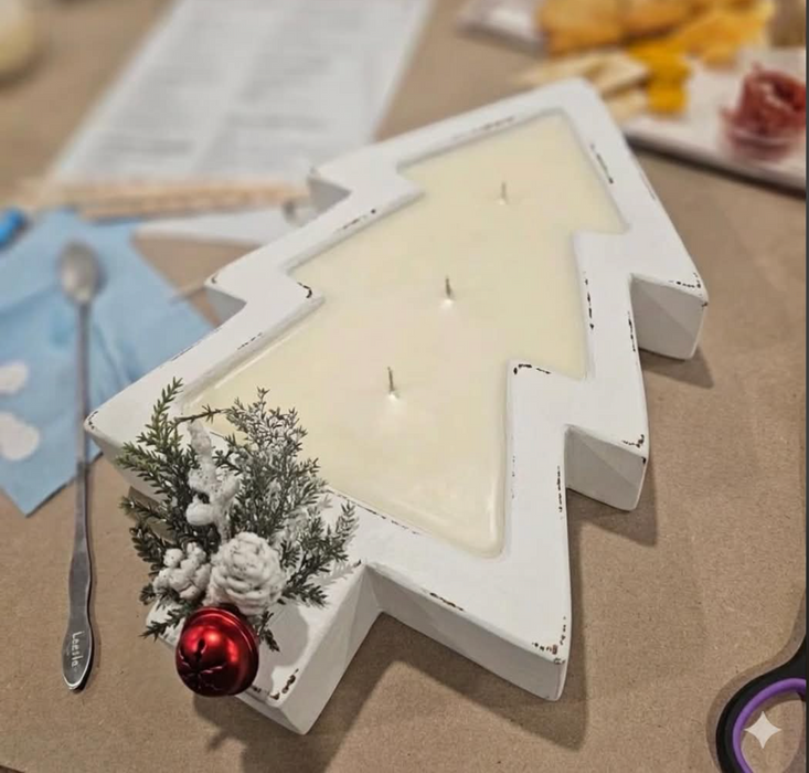 Christmas Tree Candle Pouring Workshop - Thursday 5th November 6.30-8pm