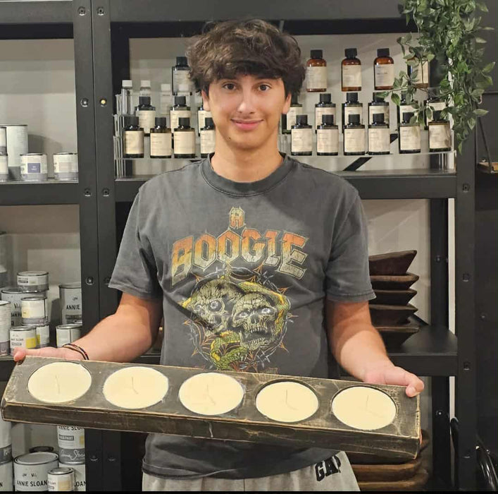 Dough Bowl Candle Pouring Workshop - Friday 17th October - 7pm-9pm