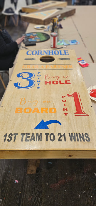 Custom Corn hole Game