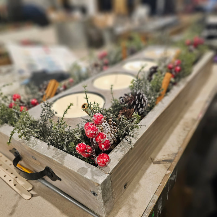 Festive Centrepiece Tray & Candle Pouring Workshop - Sunday 29th November 12-2.30pm