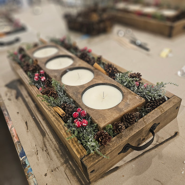 Festive Centrepiece Tray & Candle Pouring Workshop - Sunday 29th November 12-2.30pm