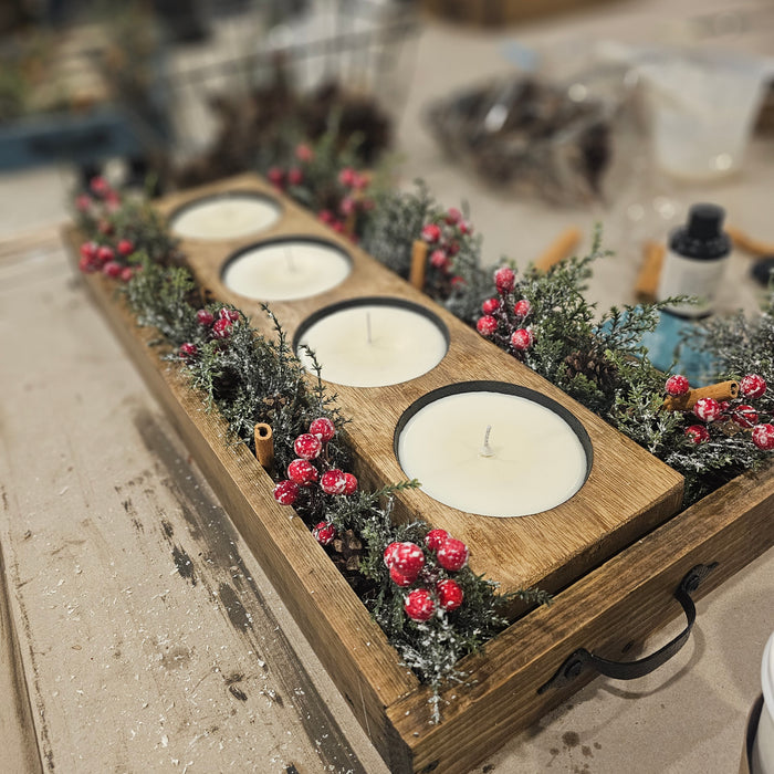 Festive Centrepiece Tray & Candle Pouring Workshop - Sunday 29th November 12-2.30pm