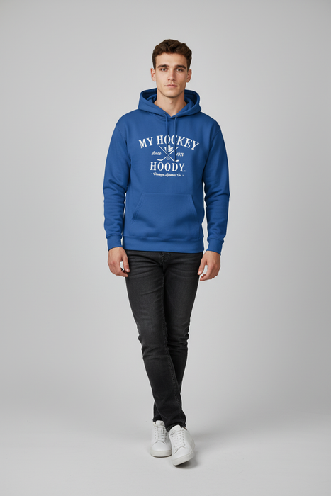 SALE 30% Off - My Hockey Hoody - Vintage Apparel