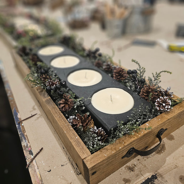 Festive Centrepiece Tray & Candle Pouring Workshop - Sunday 29th November 12-2.30pm