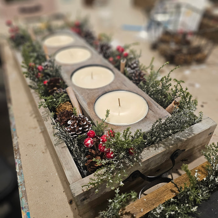 Festive Centrepiece Tray & Candle Pouring Workshop - Sunday 29th November 12-2.30pm