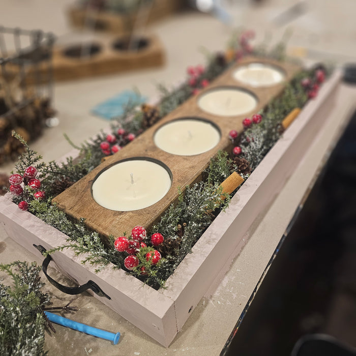 Festive Centrepiece Tray & Candle Pouring Workshop - Sunday 29th November 12-2.30pm
