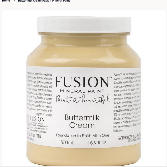 Buttermilk Cream- Fusion Mineral Paint