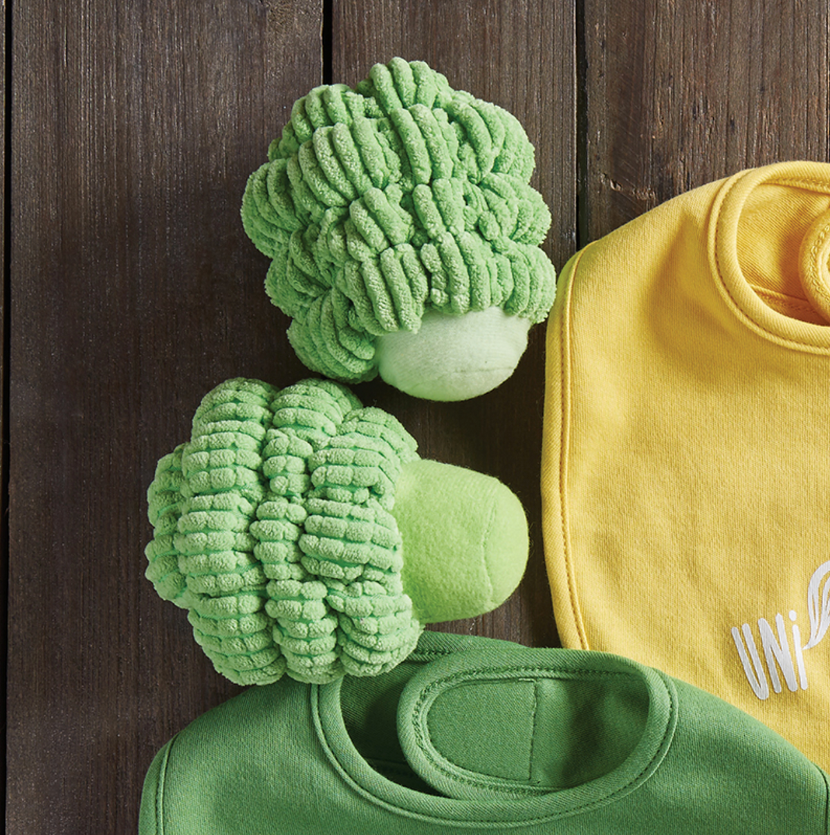 Vegetable Rattle - Brocolli – The Barn Door Studio Ltd.