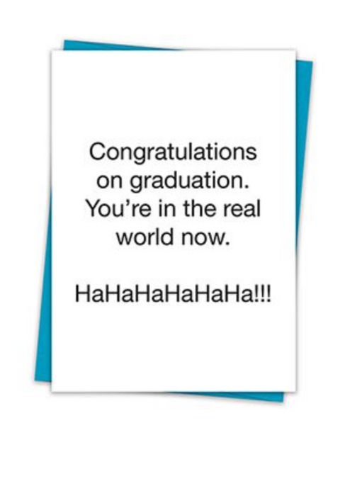 Congratulations on Graduation - Greeting Card