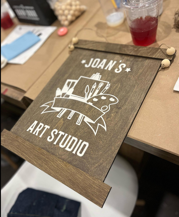 NEW PROJECT!! - Hanging Canvas Sign 12x16 inch