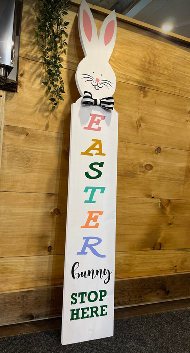 NEW PROJECT!! 5ft Easter/Spring porch bunny